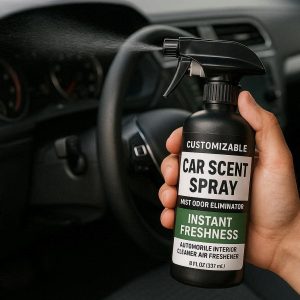18 Customizable Car Scent Spray Mist Odor Eliminator Instant Freshness Automobile Interior Fabric Cleaner Air Freshener