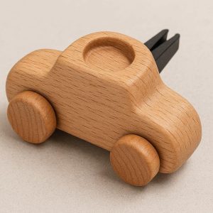 20 Handmade Wooden Car Diffuser Vent Clip Natural Beech Wood Essential Oil Scent Delivery Vehicle Air Freshener